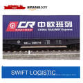 Amazon FBA Rail freight forwarder shipping cost china to Netherlands by train